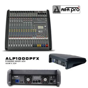 ALP1000PFX POWERED MIXER 10CH 1300W X 2CH