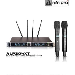 ALP204XT DUAL CHANNEL HANDHELD WIRELESS SYSTEM