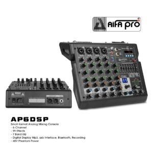 AP6DSP Small-format Analog Mixing Console
