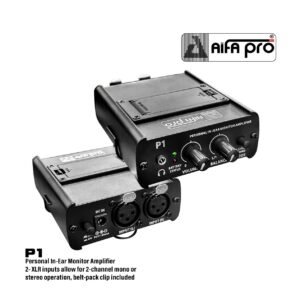 P1 Personal In-Ear Monitor Amplifier