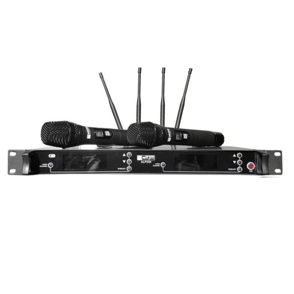 Dual UHF Wireless Microphone – ALP 300