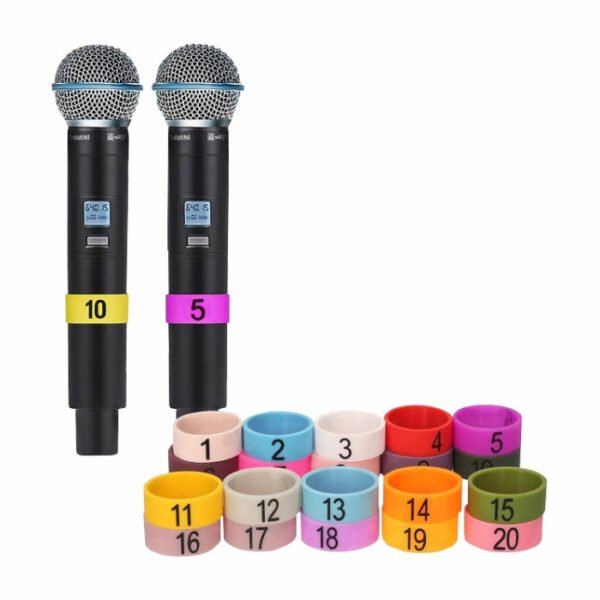 Colored Microphone Rings Microphone Colored ID Rings AifaPro