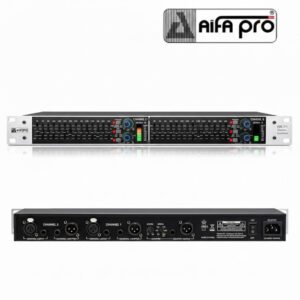 15 Band Graphic Equalizer with Independent Subwoofer Output